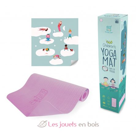 Esterilla de yoga para niños de color púrpura BUK-Y025 Buki France 2