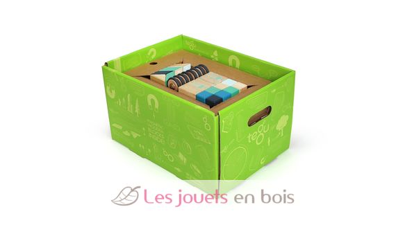 Bloques magnéticos Kit para el aula del futuro TG-130P-FUT-608T Tegu 2