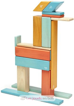 Juego de 24 piezas Sunset TG-24P-SNS-508T Tegu 13