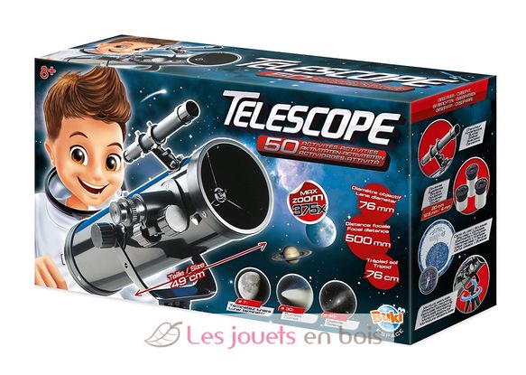 Telescopio 50 actividades BUK-TS008B Buki France 1