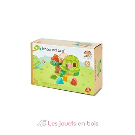 Caja con forma de tortuga TL8456 Tender Leaf Toys 5