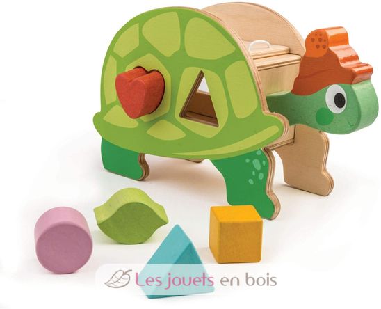 Caja con forma de tortuga TL8456 Tender Leaf Toys 1