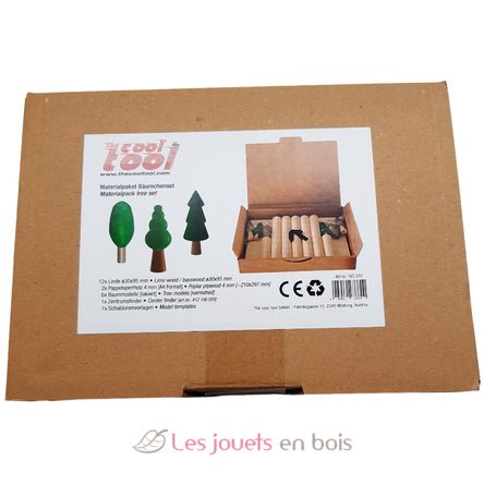Material para árboles de madera TCT-163370 The Cool Tool 1