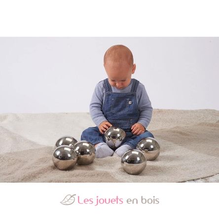 Bolas misteriosas reflectantes de plata TK72203 TickiT 5