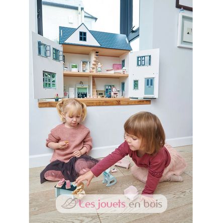 Casa de muñecas de madera Dovetail TL8125 Tender Leaf Toys 6