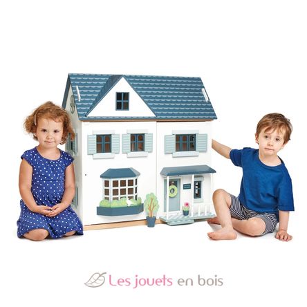 Casa de muñecas de madera Dovetail TL8125 Tender Leaf Toys 3