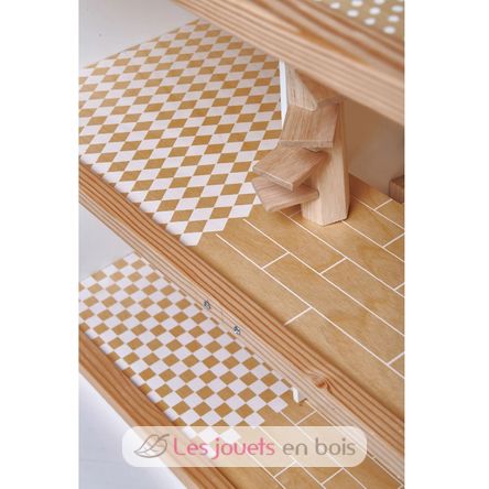 Casa de muñecas de madera Dovetail TL8125 Tender Leaf Toys 5