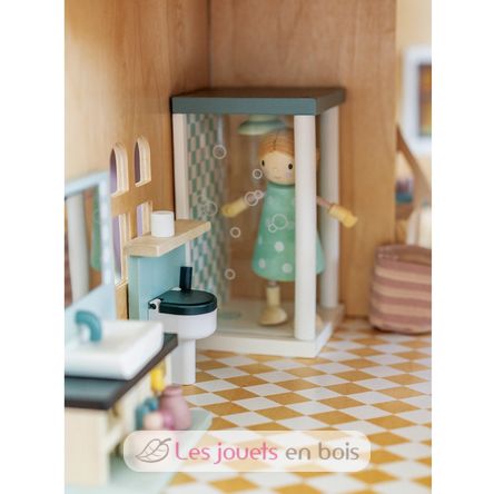 Baño para casa de muñecas TL8151 Tender Leaf Toys 3