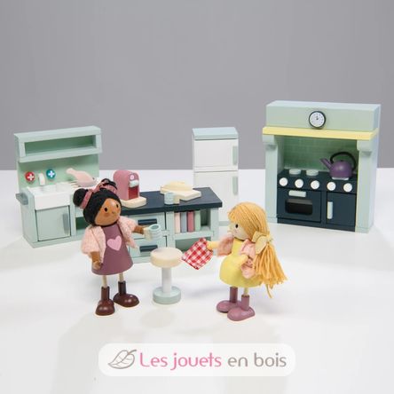 Cocina para casa de muñecas TL8153 Tender Leaf Toys 4