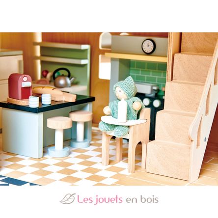 Cocina para casa de muñecas TL8153 Tender Leaf Toys 2
