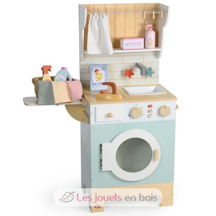 Lavadora de madera para niños TL8209 Tender Leaf Toys 2