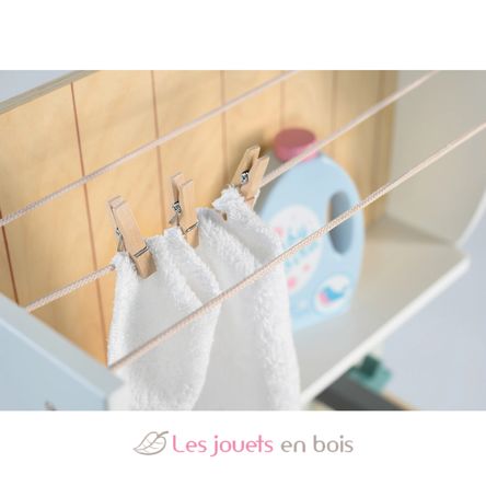 Lavadora de madera para niños TL8209 Tender Leaf Toys 14