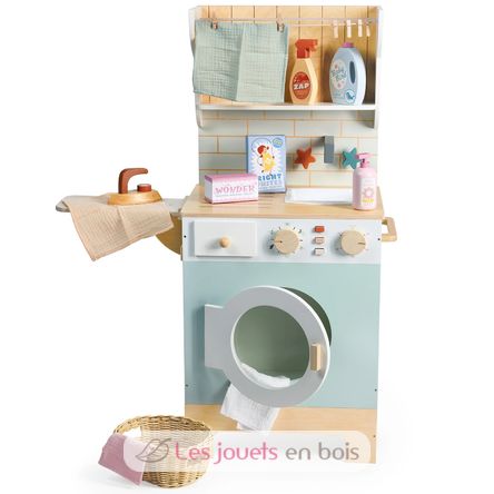 Lavadora de madera para niños TL8209 Tender Leaf Toys 3
