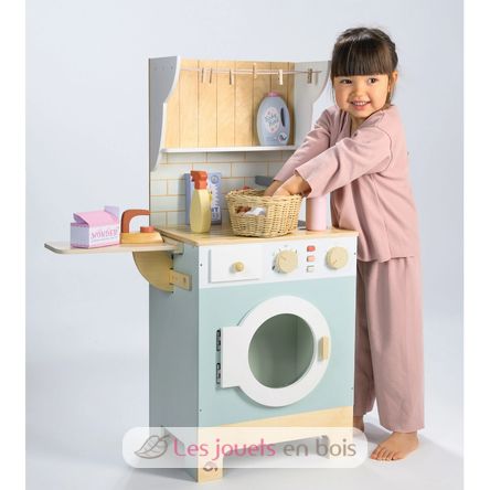 Lavadora de madera para niños TL8209 Tender Leaf Toys 5