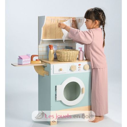 Lavadora de madera para niños TL8209 Tender Leaf Toys 7