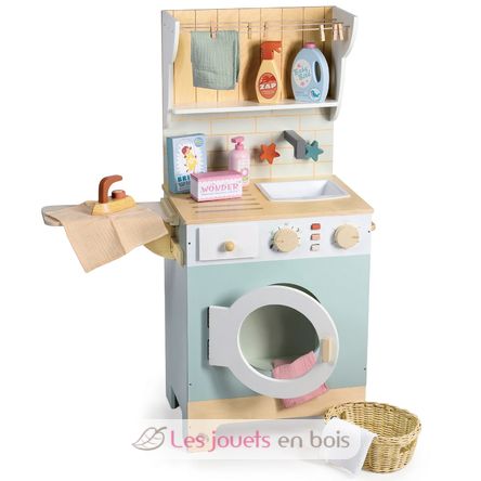Lavadora de madera para niños TL8209 Tender Leaf Toys 1