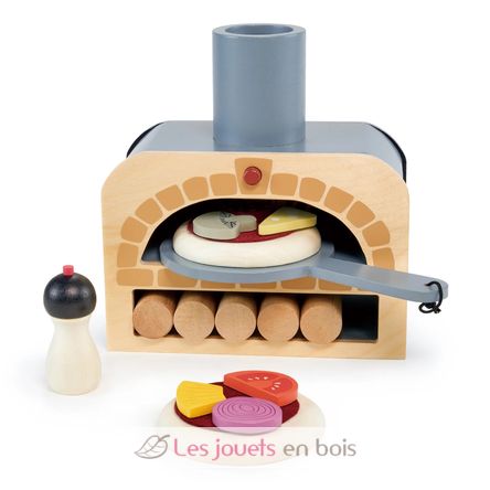 Horno de pizza de madera TL8244 Tender Leaf Toys 2