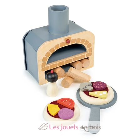 Horno de pizza de madera TL8244 Tender Leaf Toys 3