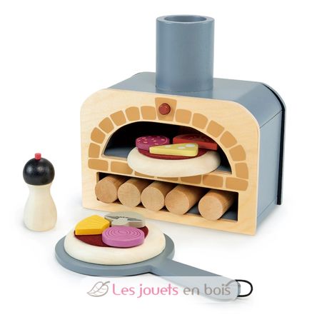 Horno de pizza de madera TL8244 Tender Leaf Toys 1