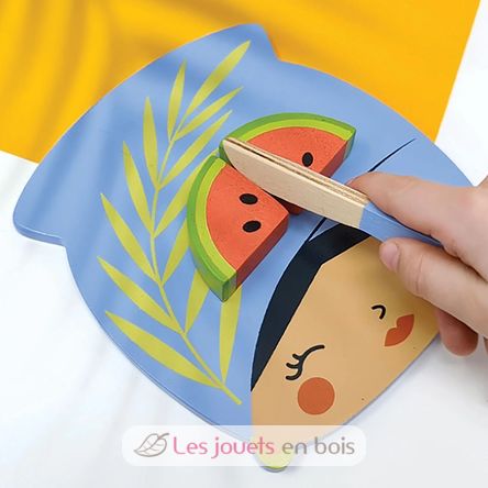 Tabla de fruta tropical TL8281 Tender Leaf Toys 5