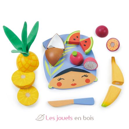 Tabla de fruta tropical TL8281 Tender Leaf Toys 1