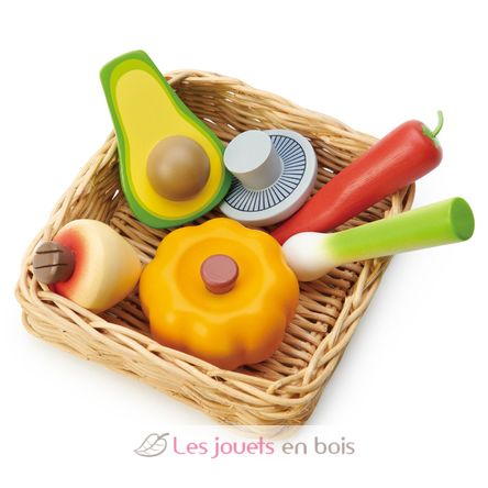 Cesta de verduras TL8290 Tender Leaf Toys 1