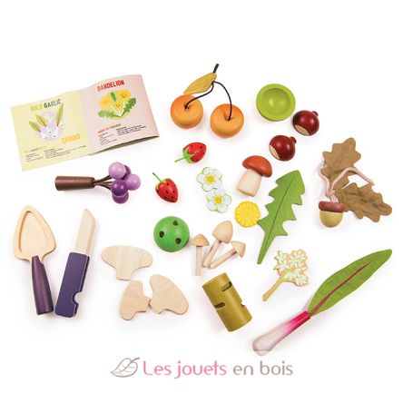Canasta de vegetación silvestre TL8294 Tender Leaf Toys 3