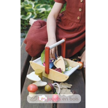 Canasta de vegetación silvestre TL8294 Tender Leaf Toys 6