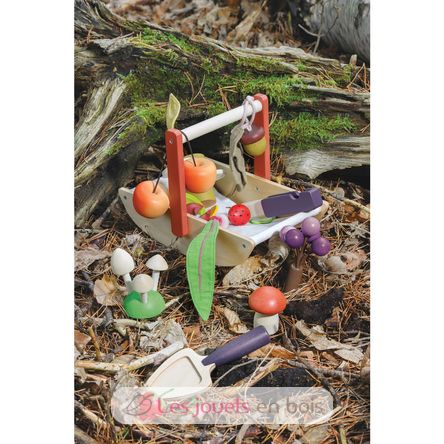 Canasta de vegetación silvestre TL8294 Tender Leaf Toys 9