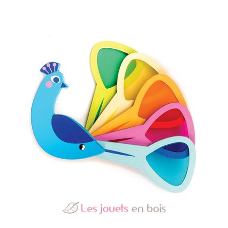 Colores del pavo real TL8338 Tender Leaf Toys 2
