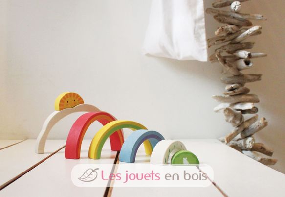 Túnel del arco iris TL8339 Tender Leaf Toys 4