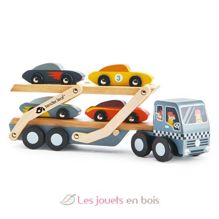 Camión transportador de coches TL8346 Tender Leaf Toys 3