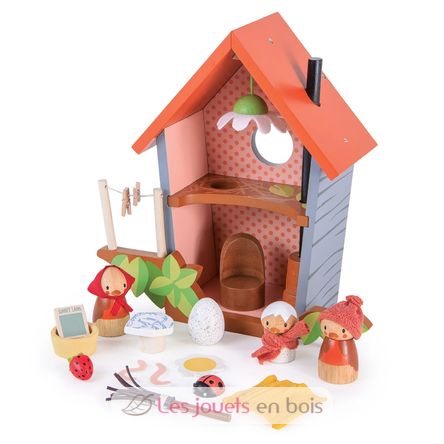 Casa del árbol de pajaritos TL8378 Tender Leaf Toys 2