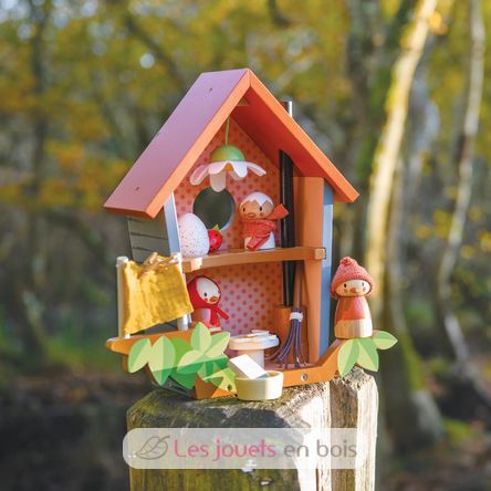 Casa del árbol de pajaritos TL8378 Tender Leaf Toys 9