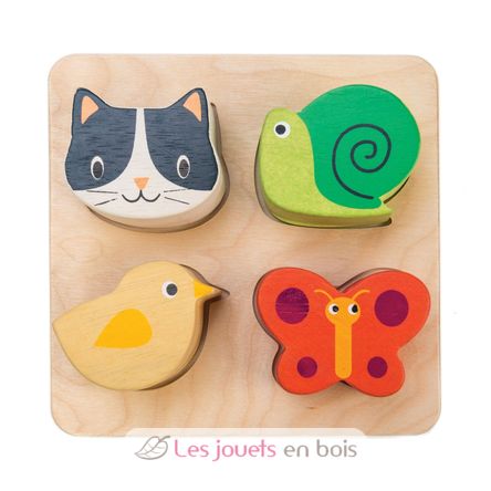 Formas táctiles TL8406 Tender Leaf Toys 1