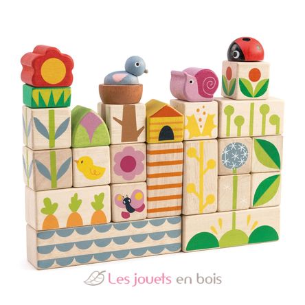 Bloques de jardín TL8453 Tender Leaf Toys 2