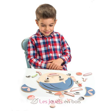 Puzzle magnético de emociones TL8607 Tender Leaf Toys 2