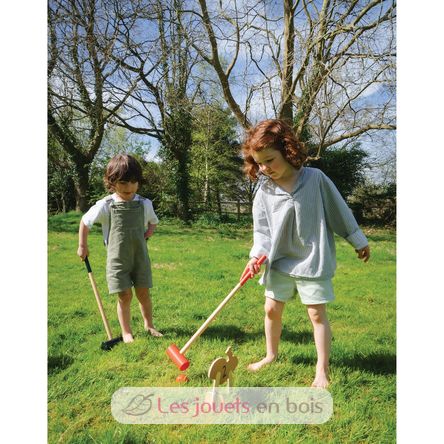 Juego de croquet con animales del bosque TL8622 Tender Leaf Toys 8