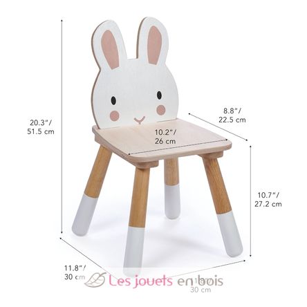 Mesa y sillas infantiles de MDF y madera TL8801 Tender Leaf Toys 7