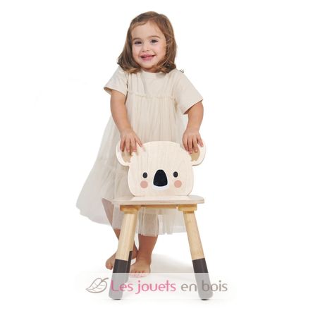 Silla infantil de madera Coala 30 x 30 x 47 cm TL8823 Tender Leaf Toys 3