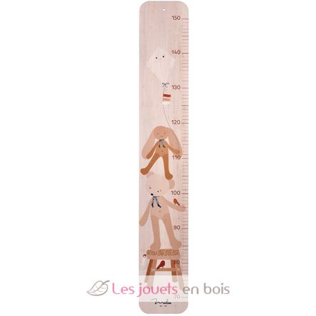 Medidor infantil de madera Oso natural MA0262 Maïlou Tradition 1