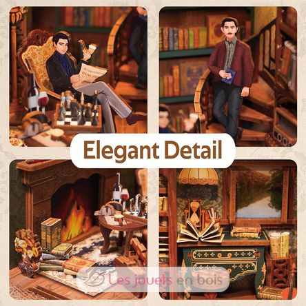 Book Nook Agencia de detectives Violín T-TQ117 Tonecheer 4