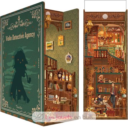 Book Nook Agencia de detectives Violín T-TQ117 Tonecheer 1
