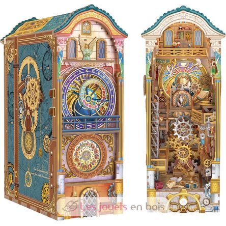 Book Nook Torre del reloj T-TQ136 Tonecheer 2