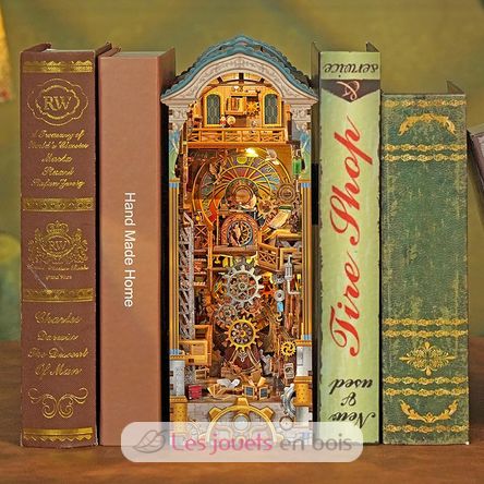 Book Nook Torre del reloj T-TQ136 Tonecheer 6