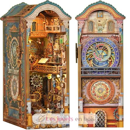 Book Nook Torre del reloj T-TQ136 Tonecheer 1