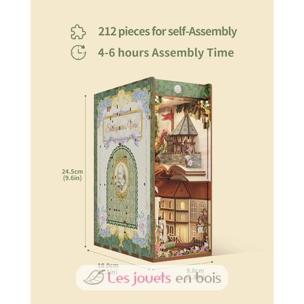 Book Nook Versos de Shakespeare T-TQ129 Tonecheer 3