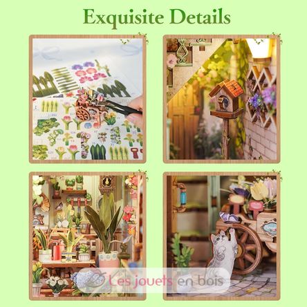 Book Nook Floristería T-TQ141 Tonecheer 5
