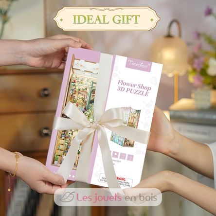 Book Nook Floristería T-TQ141 Tonecheer 6