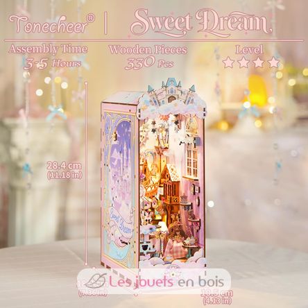 Book Nook Dulces sueños T-TQ145 Tonecheer 3